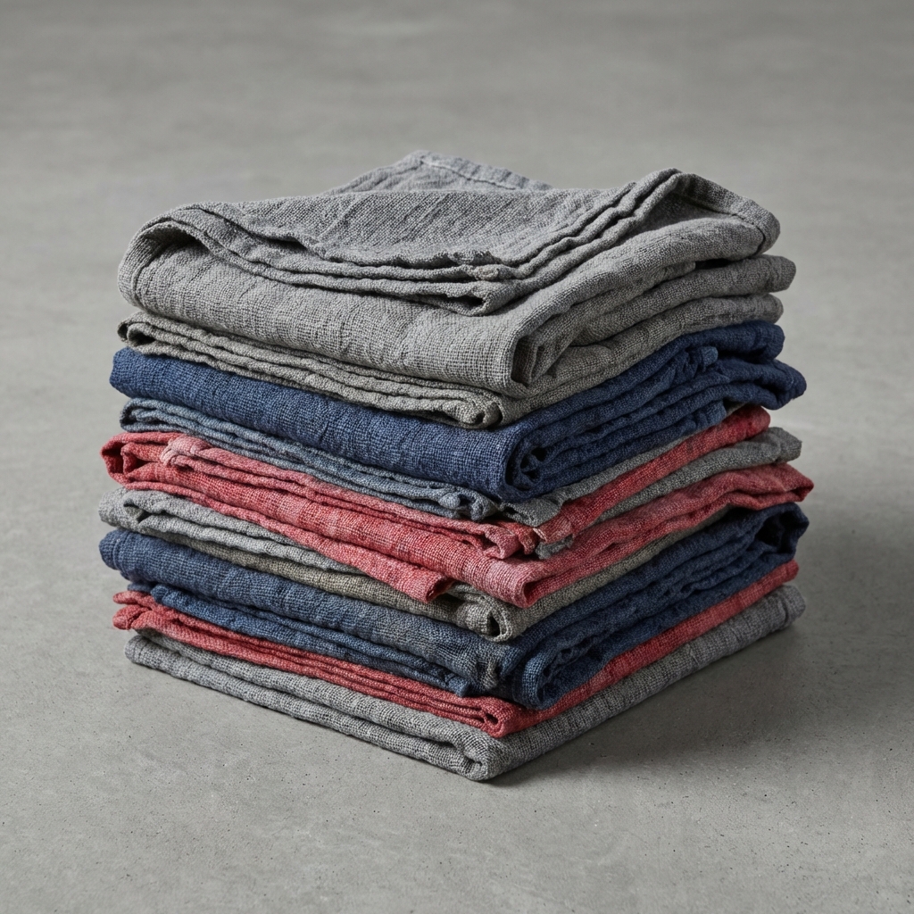 Renkli Karışık Parça Bez